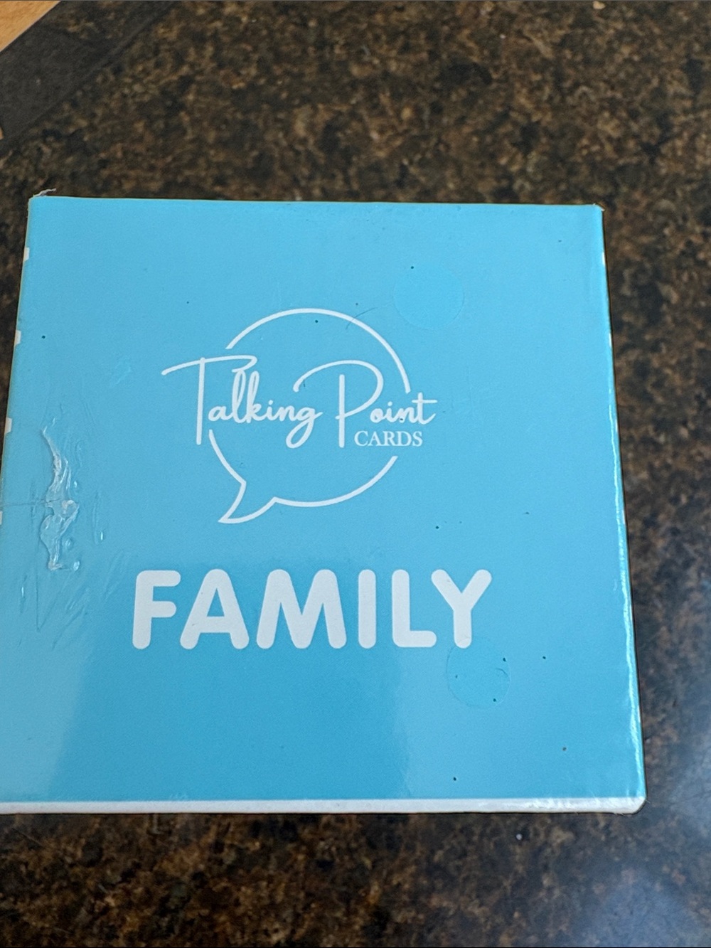 Talking Point Family Conversation Starter Cards - Blue White - Picture 4 of 5